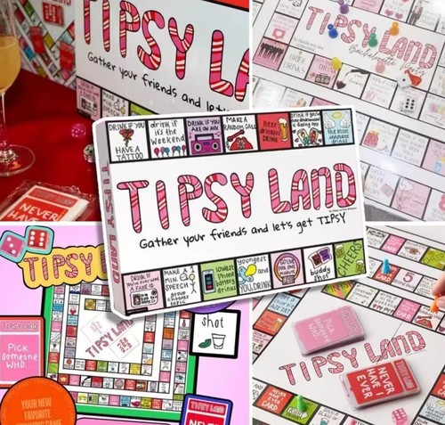 Tipsy land adult drinking - tipsy,